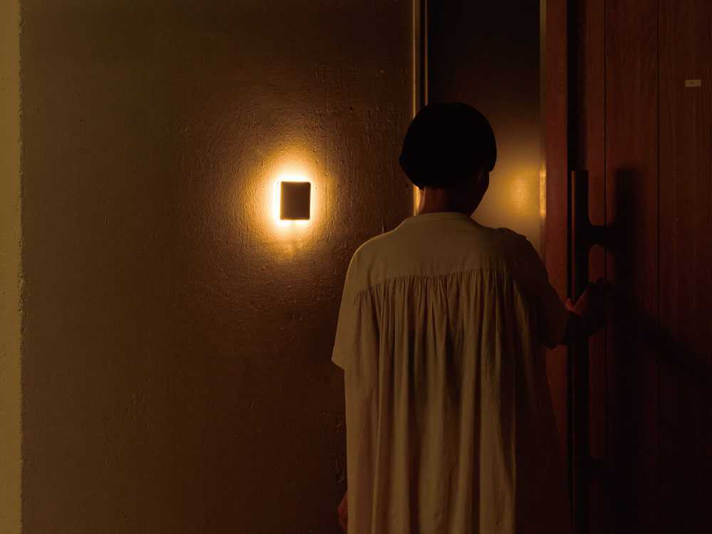 充電式センサーライト「かげあかり」