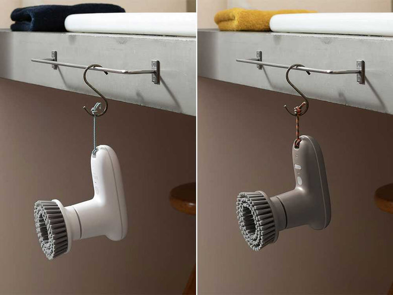 【±0/プラスマイナスゼロ】激落ちくん　コードレス電動ブラシ