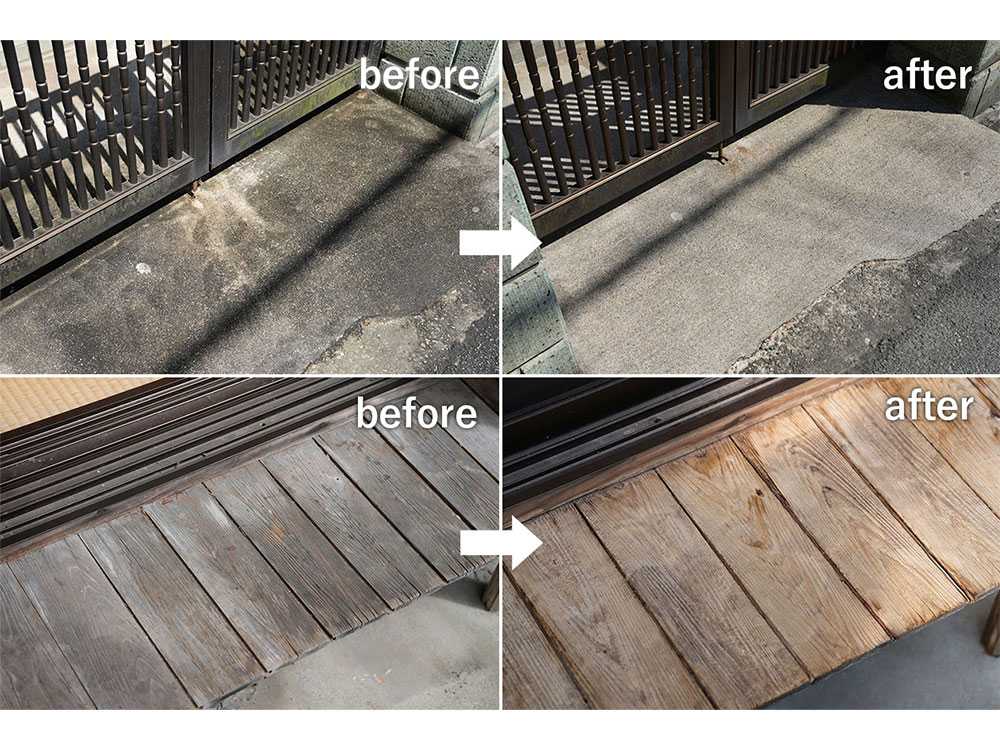 浸透カビパッチプレミアム バスブラシセットの仕様シーン3