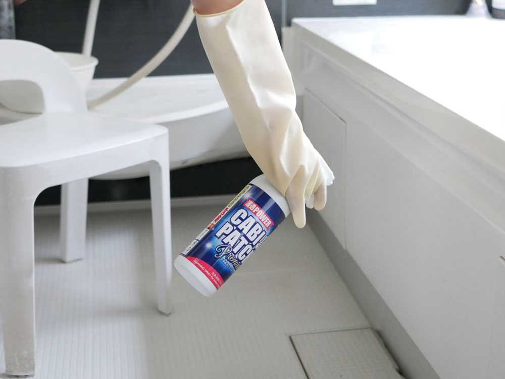 浸透カビパッチプレミアム バスブラシセットの仕様シーン4