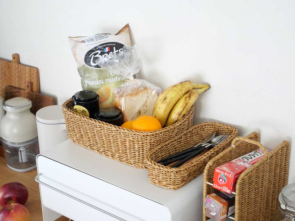 【Creer/クレエ】ユティルナイール　キッチンストレージシリーズ