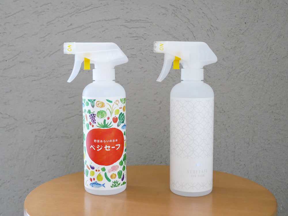 ベジセーフ 野菜あらいの水400ml×2本＋forROOM400ml×1本の仕様シーン8