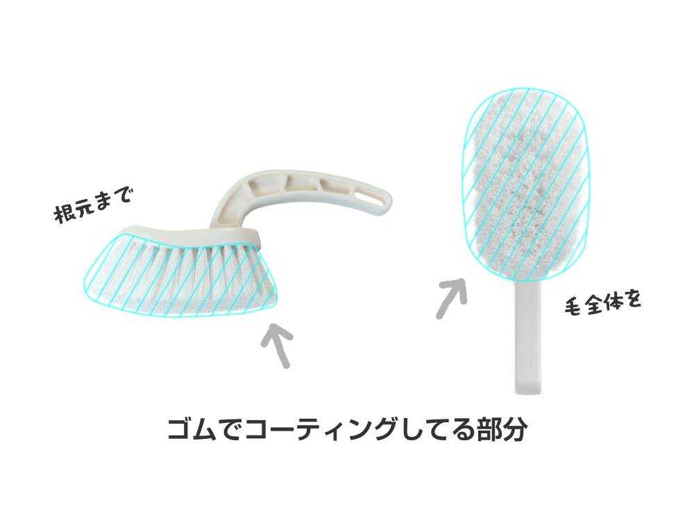 バス・洗面所用品 Hitm ナチハマ】洗剤いらずのバスブラシ｜【公式】ひなたライフ インテリア
