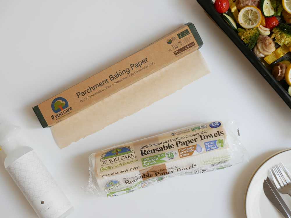 【if you care/イフユーケア】無漂白パーチメントベイキングペーパー　ロールタイプ