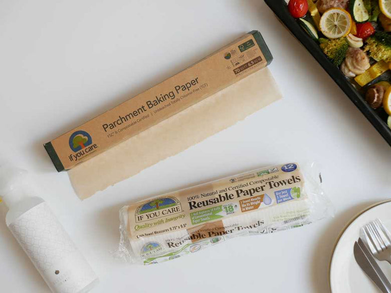 【if you care/イフユーケア】無漂白パーチメントベイキングペーパー　ロールタイプ