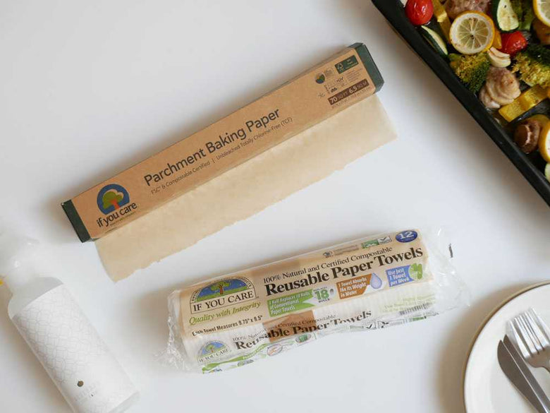 【if you care/イフユーケア】100%ナチュラル高吸水リユーザブルペーパータオル