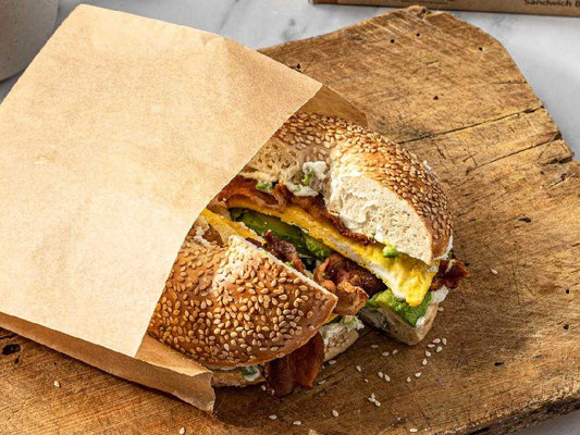 【if you care/イフユーケア】FSC＆コンポスト認証　無漂白スナック＆サンドイッチバッグ（48枚入り)