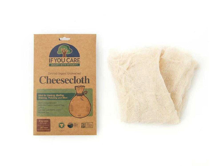【if you care/イフユーケア】GOTS認証＆USDAバイオベース認証 オーガニックコットン100％チーズクロス(こし布）