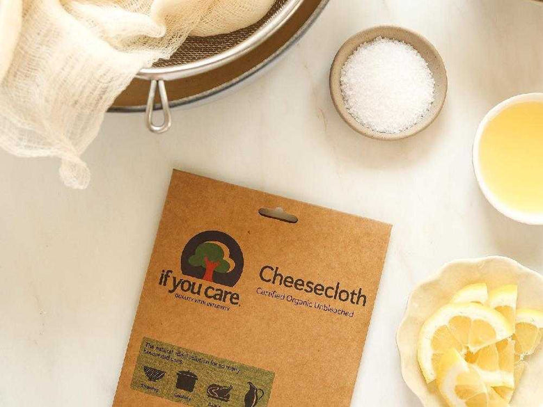 【if you care/イフユーケア】GOTS認証＆USDAバイオベース認証 オーガニックコットン100％チーズクロス(こし布）