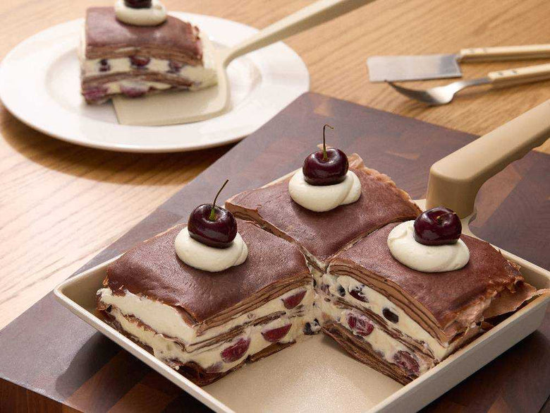 【TRUECOOK/トゥルークック】エッグパン＆フライ返しセット レギュラー ベージュの仕様シーン24