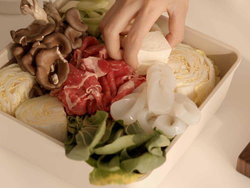 【TRUECOOK/トゥルークック】コンパクトに収納できる四角いフライパンセット