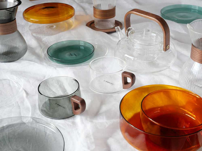 【adepeche/アデペシュ】ガラスの器　noon collection