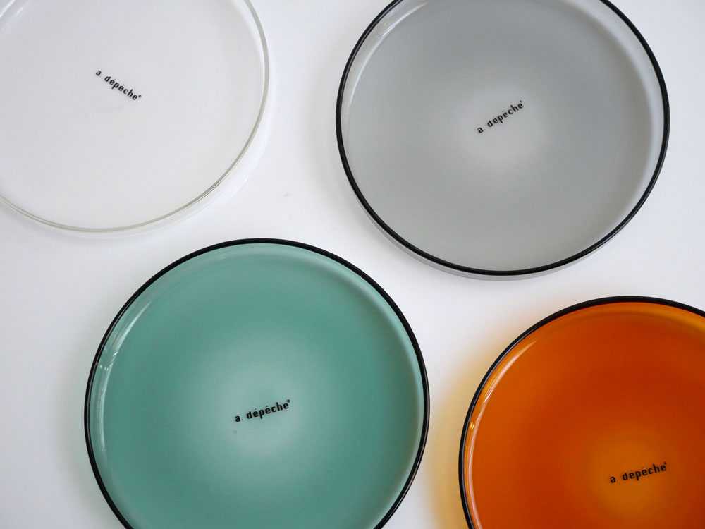 【adepeche/アデペシュ】ガラスの器　noon collection