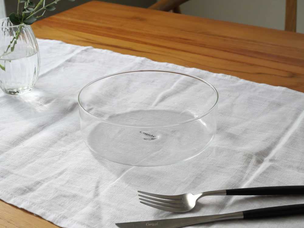 【adepeche/アデペシュ】ガラスの器　noon collection