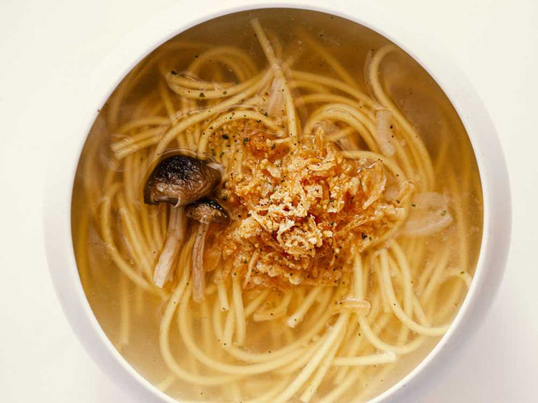 【ドライミールキット】 簡単パスタ＆ラーメンお試し6点＋かもしか道具店ラーメン鍋 セットの仕様シーン5