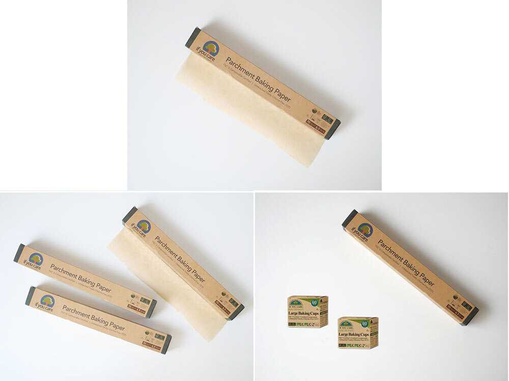 【if you care/イフユーケア】無漂白パーチメントベイキングペーパー　ロールタイプ