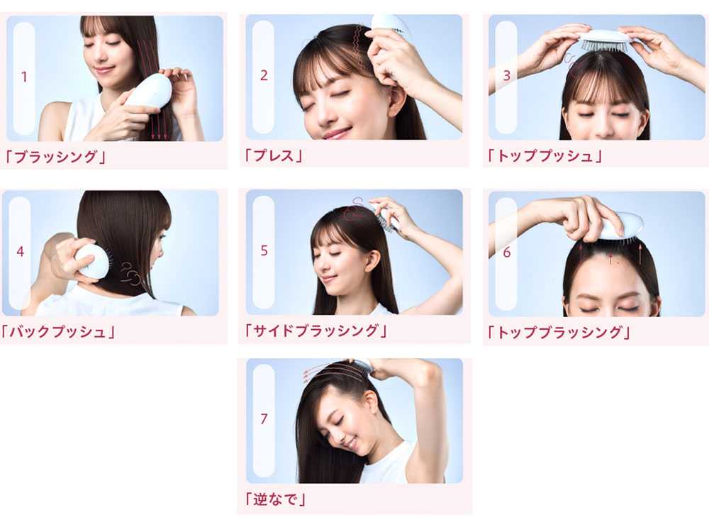 【WAVEWAVE】 頭皮＆髪ケアEMSコンパクトブラシ