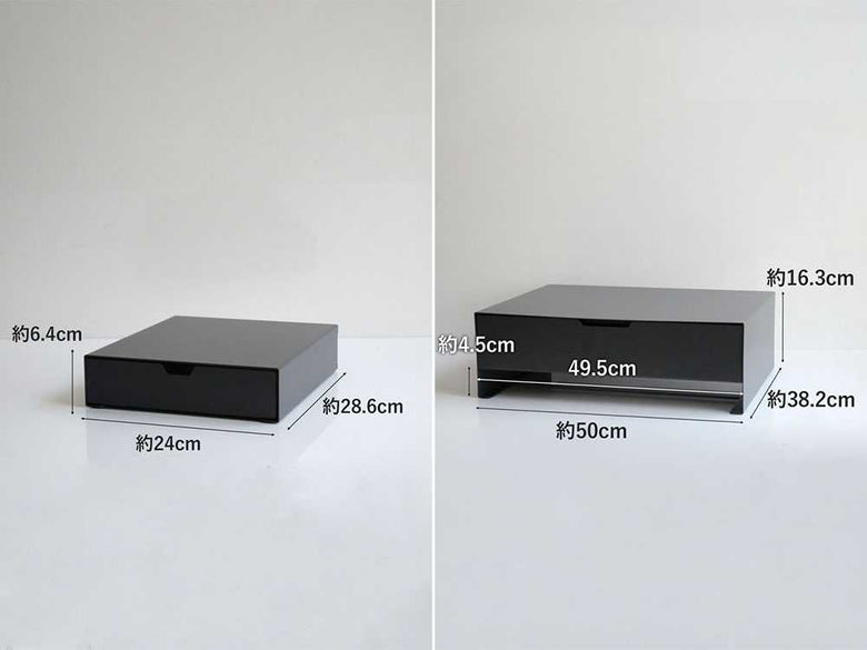 スチール製キッチン家電下収納ラック 《インナーケース付き - HinataLife特別セット》の仕様シーン6