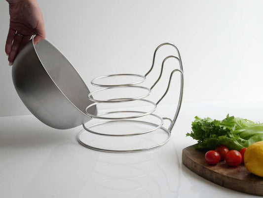 片手で取り出せるボウルラック