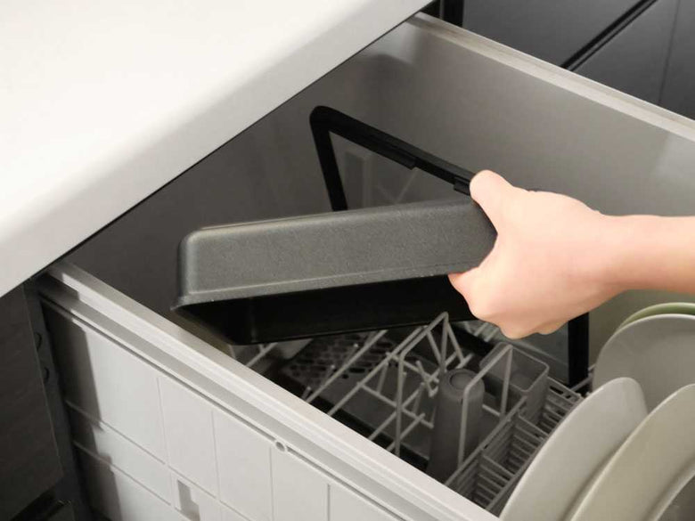 【TRUECOOK/トゥルークック】コンパクトに収納できる四角いフライパンセット