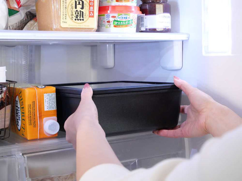 【TRUECOOK/トゥルークック】コンパクトに収納できる四角いフライパンセット