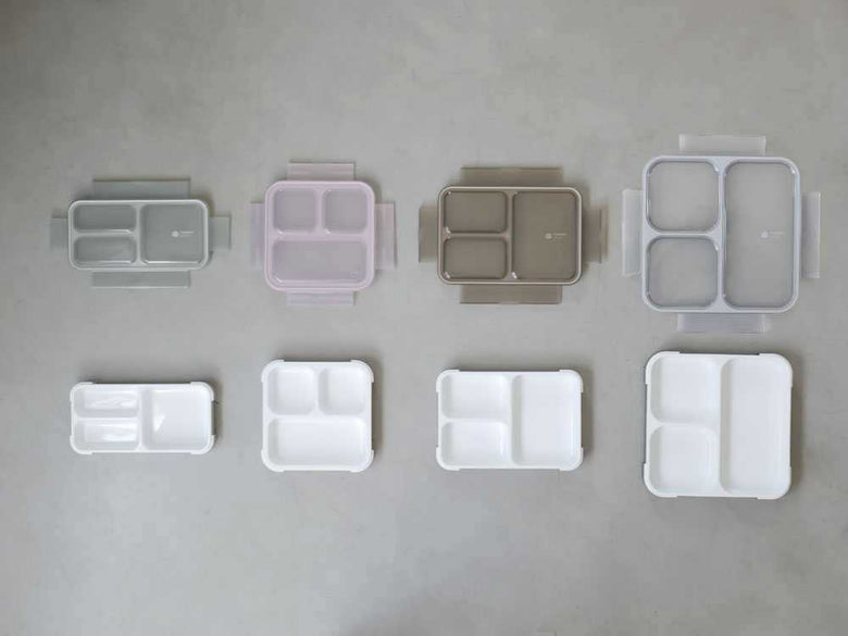 【CB JAPAN/シービージャパン】薄型弁当箱 抗菌フードマン + ケース + 箸 3点セットの仕様シーン16