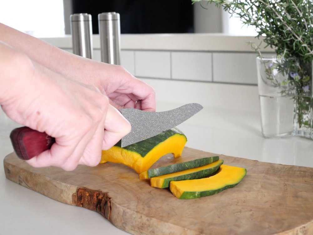 日本製 Sコーティング三徳包丁+シャープナー（研磨器具）２点セット　匿名配送 S-Cooking/エス-クッキング】Sコーティング包丁 シャープナーセット