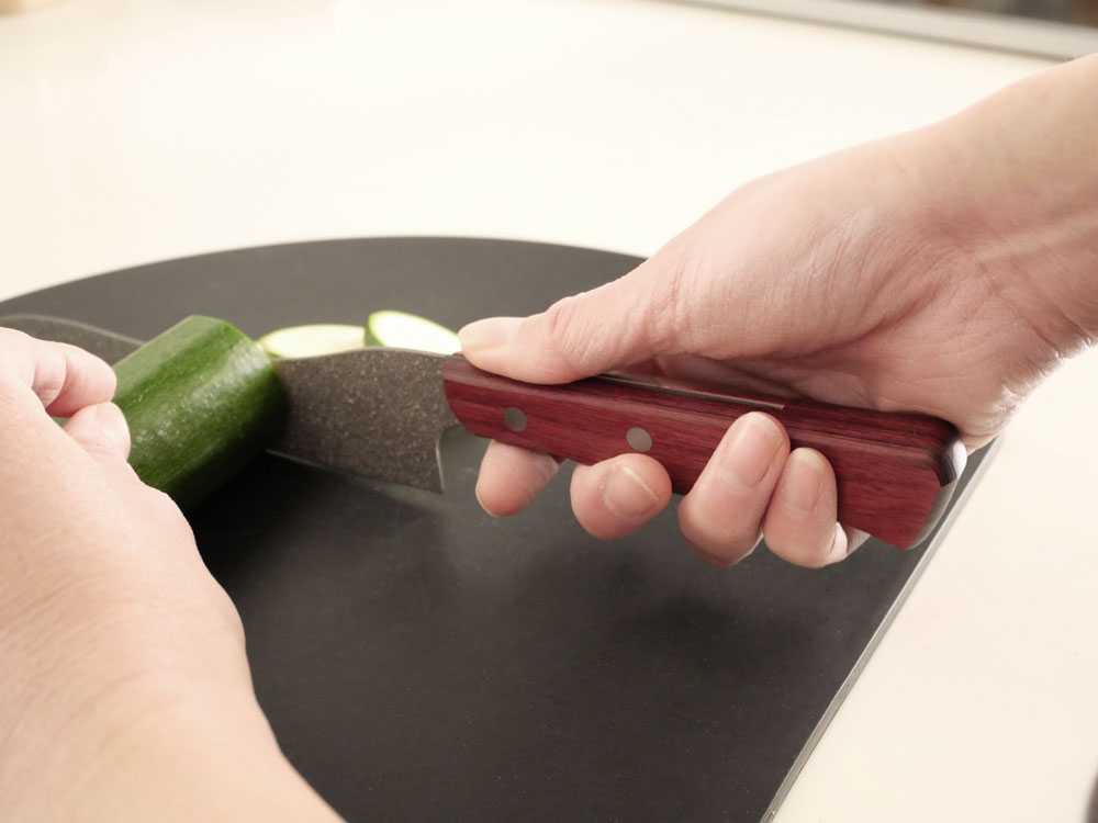 日本製 Sコーティング三徳包丁+シャープナー（研磨器具）２点セット　匿名配送 S-Cooking/エス-クッキング】Sコーティング包丁 シャープナーセット