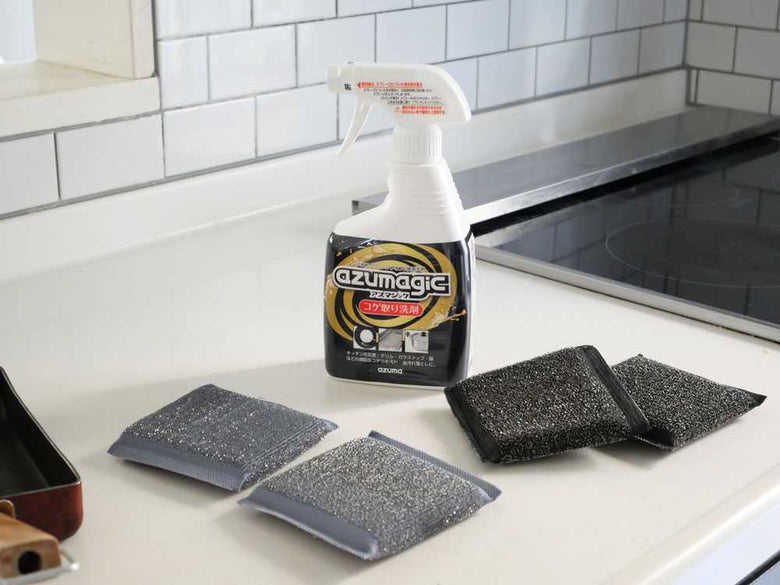 【アズマジック】コゲ取り洗剤/ステンレススポンジ