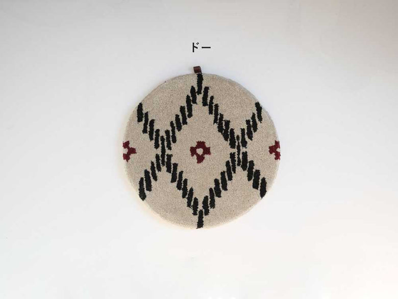 【adepeche/アデペシュ】ウールチェアパット