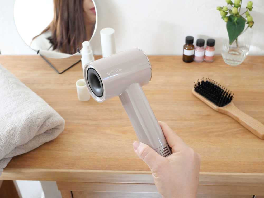 【QUADS】大風量コンパクトイオンドライヤー　BISARAmini