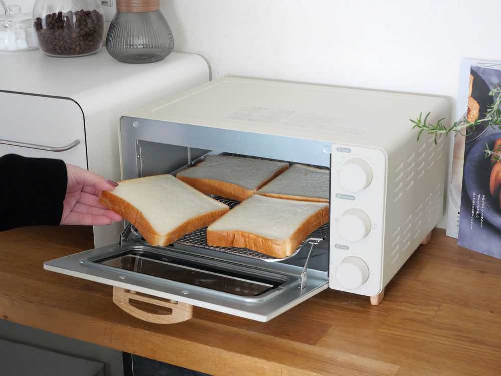 moku. 4枚焼き コンベクショントースター MOT1280W ホワイト コンベクショントースター ”moku. BAKE” （MOT-1280） | アル
