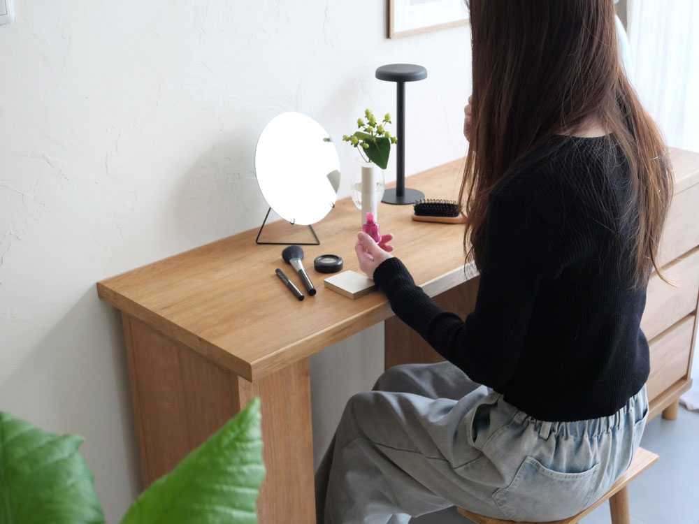 お取引中  木製机 HT/エイチティー】天然木のチェスト/専用デスク｜【公式】ひなたライフ