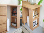 【HT/エイチティー】天然木のチェスト/専用デスク