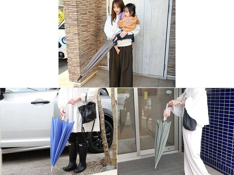 【marna/マーナ】手を濡らさずたためる　Shupatto アンブレラ　リニューアル版