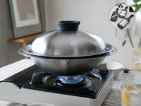 卓上鍋＆蒸し器Hinatalife限定セット / 26cm