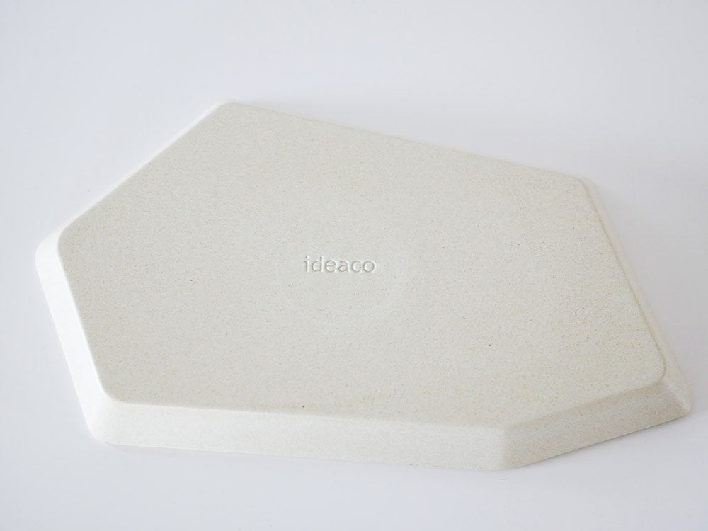 天然素材バンブーメラミン製シマモリプレート