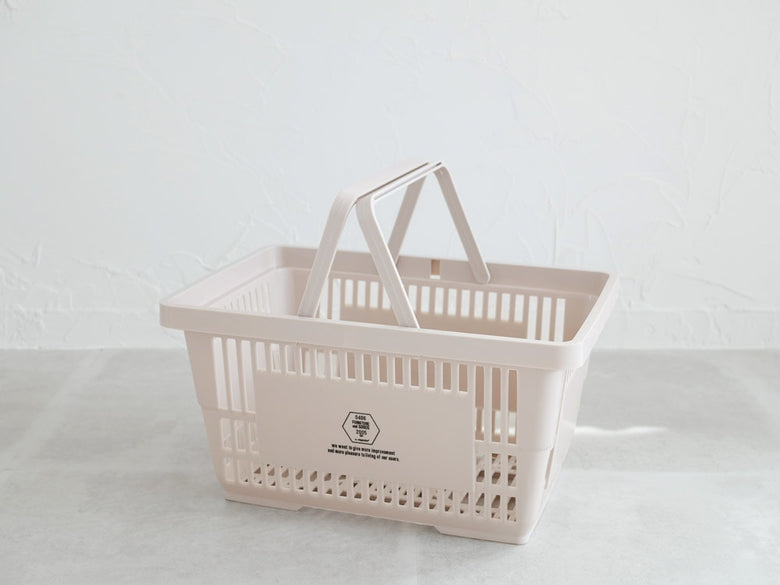 a.depecheのプラスチック収納バスケット