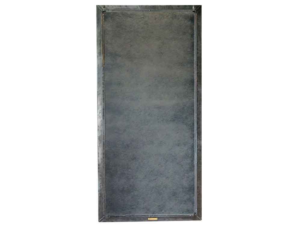 アデペシュ製銀色スチールミラー