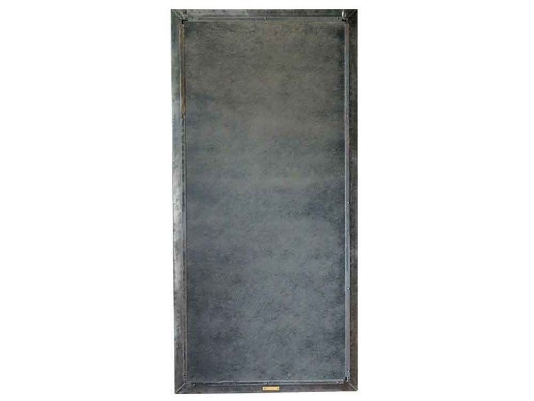 アデペシュ製銀色スチールミラー