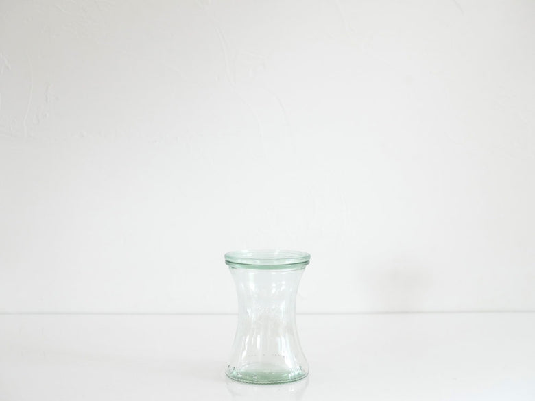 WECKのソーダ石灰ガラス製デリカテッセンキャニスター