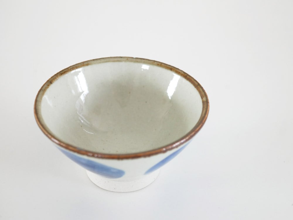 アデペシュ製美濃焼青色OTOHAボウル