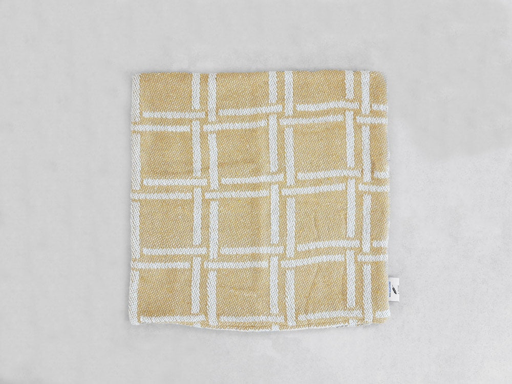 ポッシュリビング MUKT コットン製クッションカバー