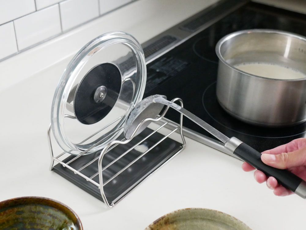 UtaUマルチスタンド、ステンレス製キッチン用調理器具スタンド