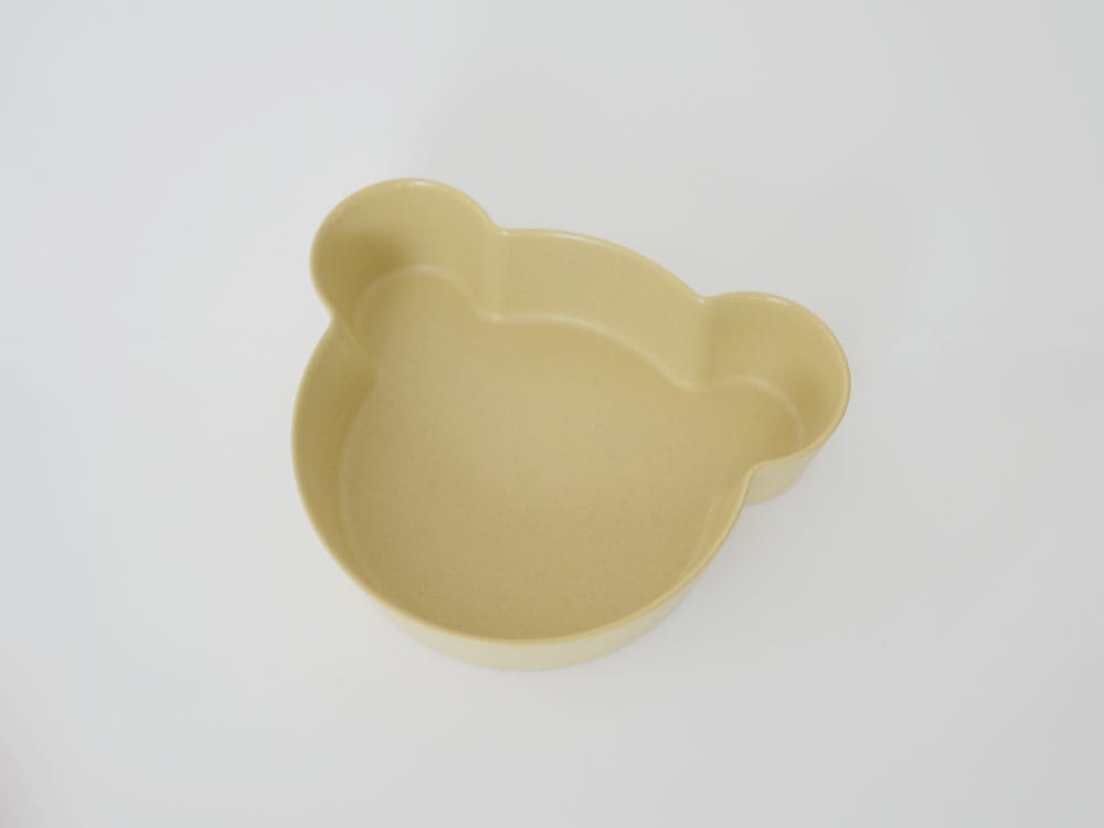 タック製ベア柄ビオキッズボウル