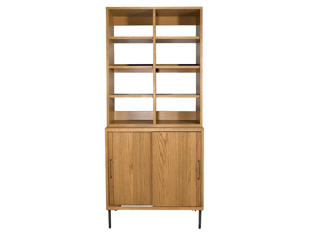 adepecheのcadealブックケース、複数棚の木製書棚