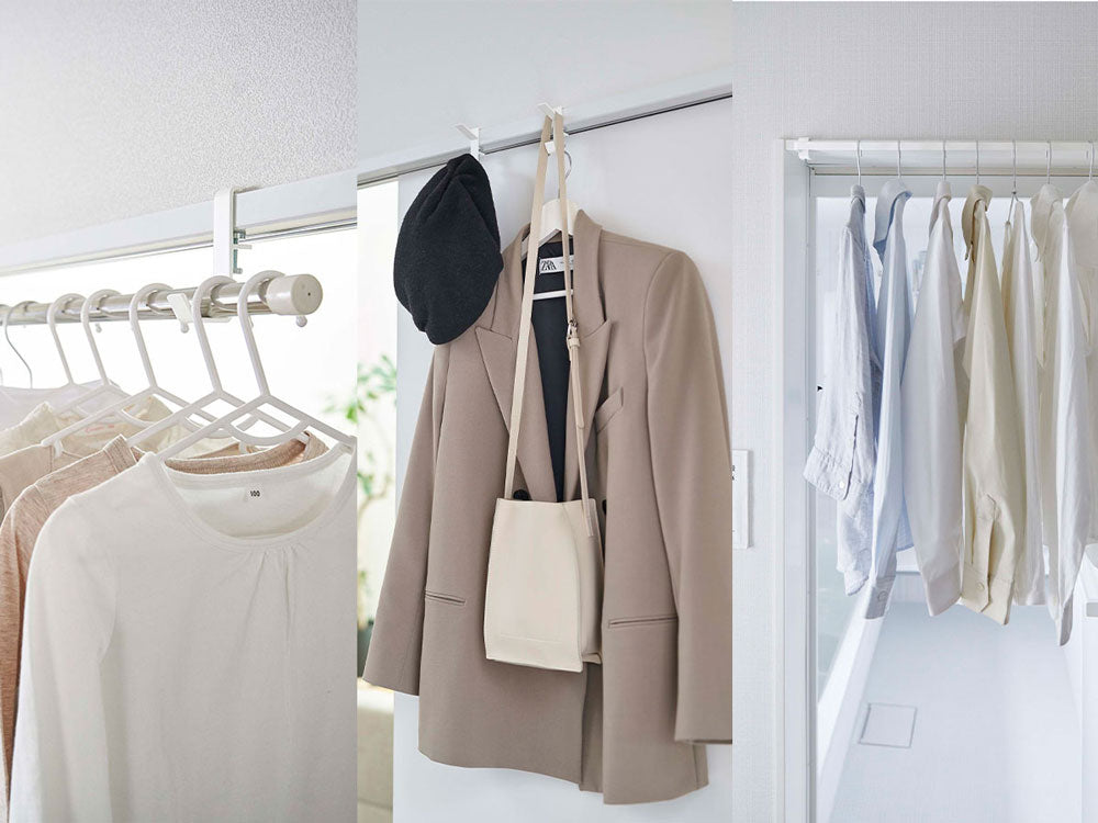 towerタワーの室内物干しハンガーバー