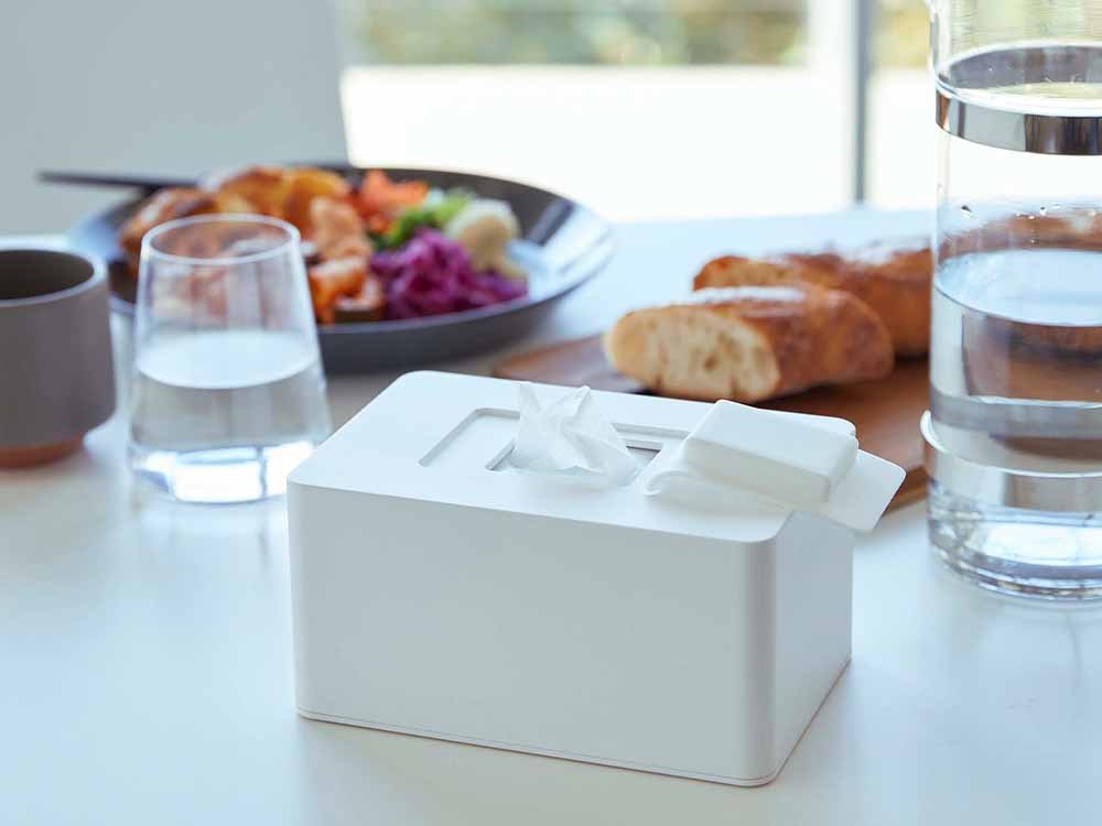 Yamazakiタワーのプラスチック製ウェットシートホルダー