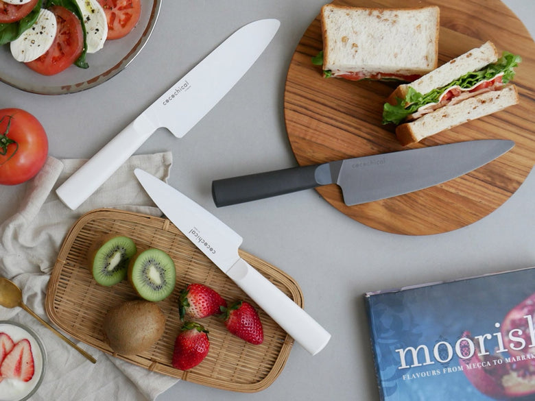 京セラココチカルシリーズのセラミック刃付き包丁セット