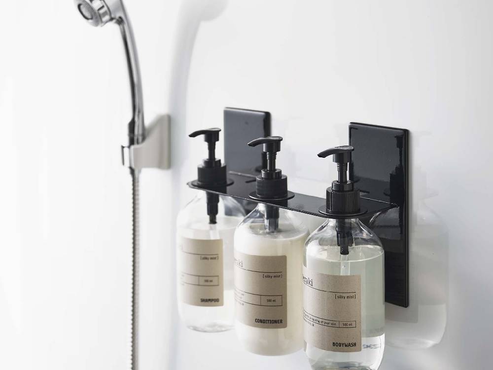 スチール製マグネットソープディスペンサーホルダー